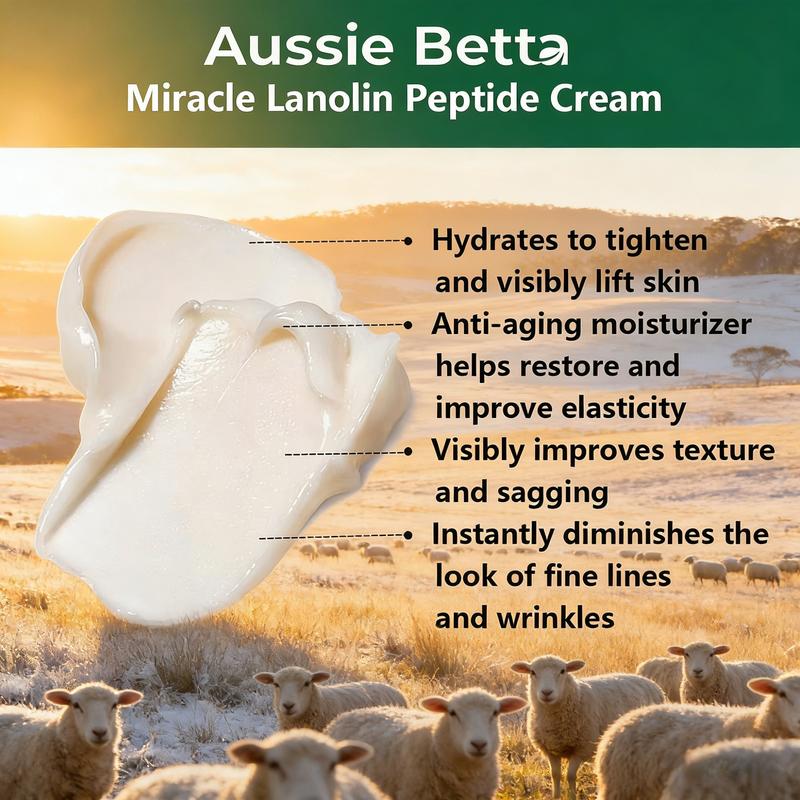 Aussie Betta Miracle Lanolin Peptide Cream